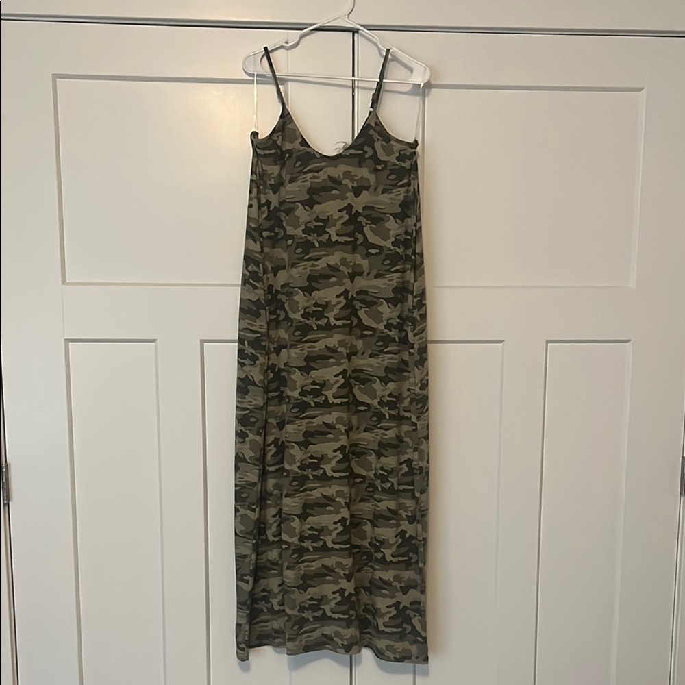 Camo Maxi Dress